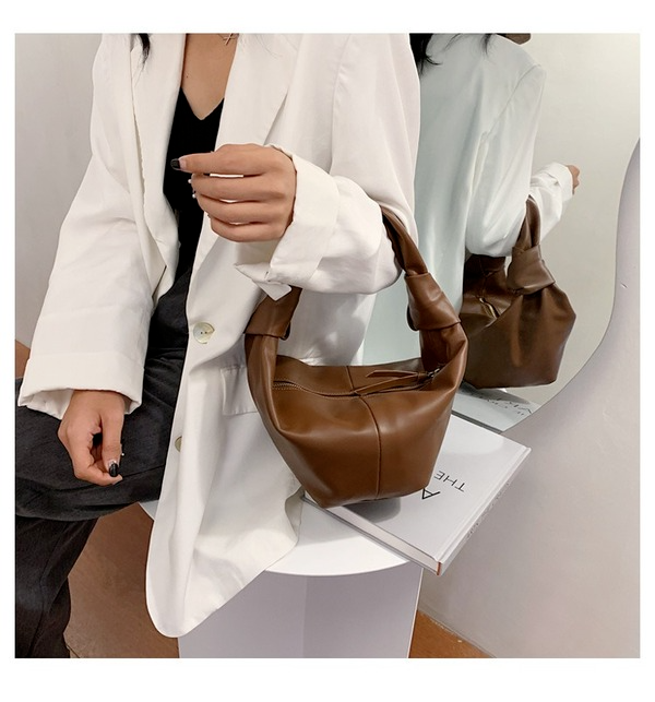 Bulk Jewelry Wholesale white leather portable ladies  bag JDC-LB-ZM028 Wholesale factory from China YIWU China