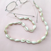 Bulk Jewelry Wholesale white natural shell hand-woven glasses JDC-MC-HW018 Wholesale factory from China YIWU China