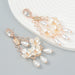 Wholesale white pearl tassel earrings JDC-ES-JL931 Earrings 氿乐 Wholesale Jewelry JoyasDeChina Joyas De China