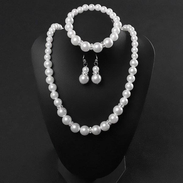 Bulk Jewelry Wholesale white pearl white pearl necklace JDC-NE-D614 Wholesale factory from China YIWU China