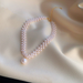 Bulk Jewelry Wholesale white pearl woven necklaces JDC-NE-BY035 Wholesale factory from China YIWU China