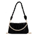 Bulk Jewelry Wholesale white PU chain slanted pleated ladies bag JDC-LB-ZM063 Wholesale factory from China YIWU China