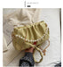 Bulk Jewelry Wholesale white PU chain slanted pleated ladies bag JDC-LB-ZM063 Wholesale factory from China YIWU China