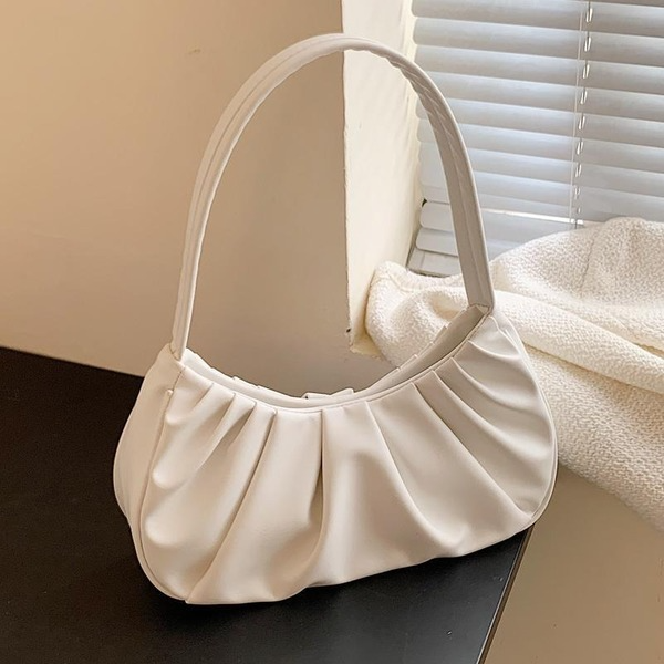 Bulk Jewelry Wholesale white PU fold shoulder ladies bag JDC-LB-ZM079 Wholesale factory from China YIWU China