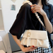 Bulk Jewelry Wholesale white PU fold slung ladies bag JDC-LB-ZM060 Wholesale factory from China YIWU China