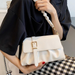 Bulk Jewelry Wholesale white PU fold slung ladies bag JDC-LB-ZM060 Wholesale factory from China YIWU China