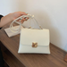 Bulk Jewelry Wholesale white PU one-shoulder stiletto lady bag JDC-LB-ZM061 Wholesale factory from China YIWU China