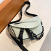 Bulk Jewelry Wholesale white PU shoulder slung ladies bag JDC-LB-ZM041 Wholesale factory from China YIWU China