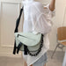 Bulk Jewelry Wholesale white PU shoulder slung ladies bag JDC-LB-ZM041 Wholesale factory from China YIWU China