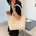 Bulk Jewelry Wholesale white PU shoulder tote bag JDC-LB-ZM071 Wholesale factory from China YIWU China