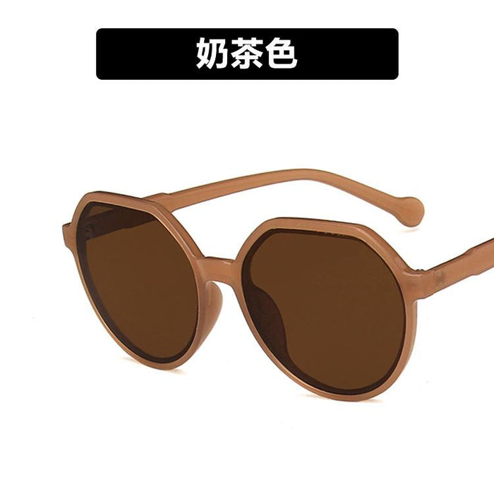 Bulk Jewelry Wholesale white resin sunglasses with small frame JDC-SG-KD011 Wholesale factory from China YIWU China