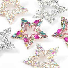 Wholesale White Rhinestone Tassel Earrings JDC-ES-JL922 Earrings 氿乐 Wholesale Jewelry JoyasDeChina Joyas De China