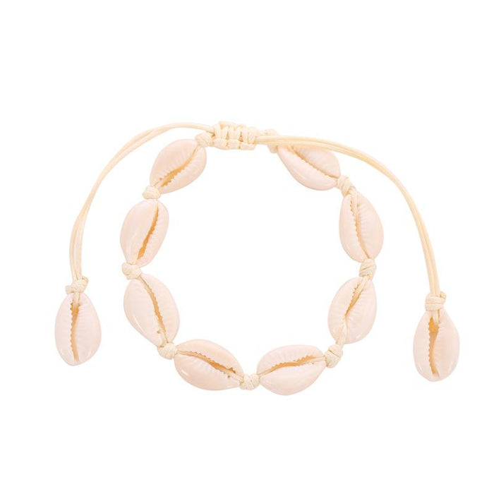 Bulk Jewelry Wholesale white shell conch shell bracelet JDC-BT-D466 Wholesale factory from China YIWU China