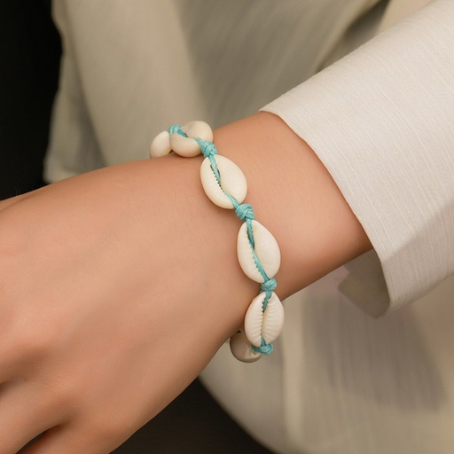 Bulk Jewelry Wholesale white shell conch shell bracelet JDC-BT-D466 Wholesale factory from China YIWU China