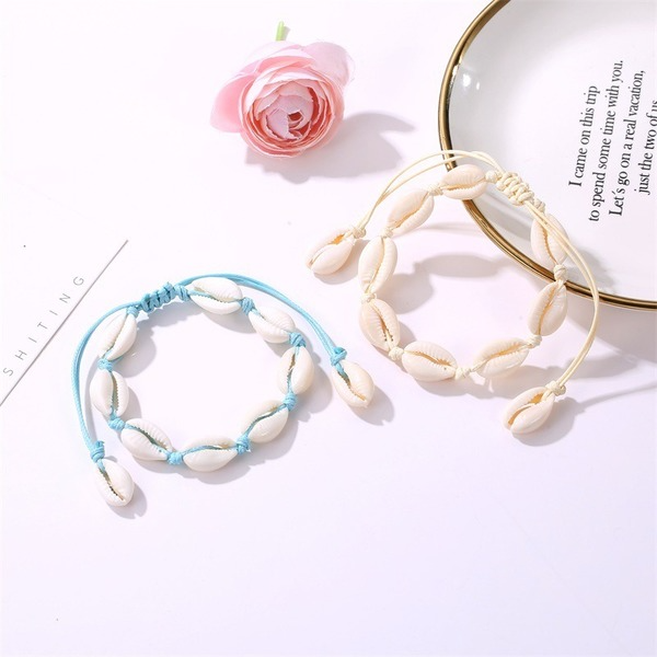 Bulk Jewelry Wholesale white shell conch shell bracelet JDC-BT-D466 Wholesale factory from China YIWU China