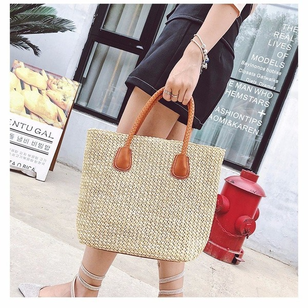 Bulk Jewelry Wholesale white straw ladies bag JDC-LB-ZM001 Wholesale factory from China YIWU China