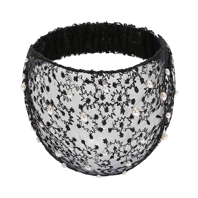 Wholesale wide-brimmed pearl red hair band JDC-HD-Chunj002 Headband 纯界 Wholesale Jewelry JoyasDeChina Joyas De China