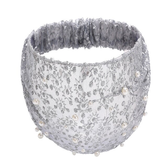 Wholesale wide-brimmed pearl red hair band JDC-HD-Chunj002 Headband 纯界 Wholesale Jewelry JoyasDeChina Joyas De China