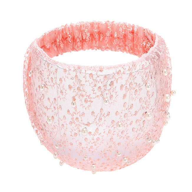 Wholesale wide-brimmed pearl red hair band JDC-HD-Chunj002 Headband 纯界 Wholesale Jewelry JoyasDeChina Joyas De China