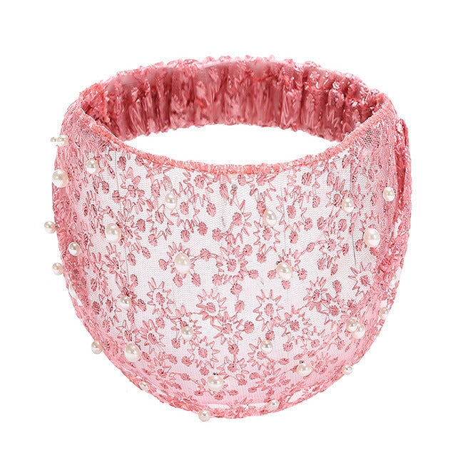 Wholesale wide-brimmed pearl red hair band JDC-HD-Chunj002 Headband 纯界 Wholesale Jewelry JoyasDeChina Joyas De China
