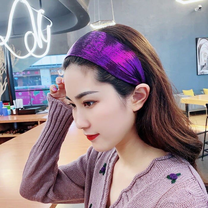 Wholesale wide-brimmed pure bright color hair band JDC-HD-Chunj008 Headband 纯界 Wholesale Jewelry JoyasDeChina Joyas De China