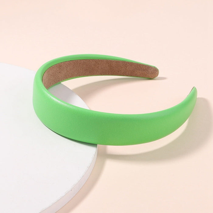 Wholesale wide edge Pu Headband JDC-HD-YL006 Headband 雅伦 Wholesale Jewelry JoyasDeChina Joyas De China