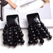 Wholesale Wood Beads Metal Tassel Plated Alloy Earrings JDC-ES-SK022 Earrings 深刻 blue Wholesale Jewelry JoyasDeChina Joyas De China