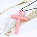 Bulk Jewelry Wholesale  wooden cross Necklaces JDC-NE-AS215 Wholesale factory from China YIWU China