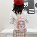 Wholesale woolen children's cotton and linen pearl backpack JDC-BP-GSHN025 Backpack Bags 浩纳 Wholesale Jewelry JoyasDeChina Joyas De China