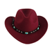 Wholesale woolen cowboy hat JDC-FH-GSSS007 Fashionhat 双硕 Wholesale Jewelry JoyasDeChina Joyas De China