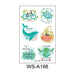 Wholesale World Environmental Day Waterproof Tattoo Stickers JDC-TS-XLM001 Sticker 星里美 WS-A198 120X76mm Wholesale Jewelry JoyasDeChina Joyas De China
