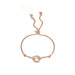 Wholesale yellow alloy bracelet JDC-BT-YinX001 Bracelet 伊杏 rose gold Wholesale Jewelry JoyasDeChina Joyas De China