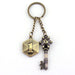 Wholesale yellow alloy keychain JDC-KC-AW016 Keychains 艾文 Wholesale Jewelry JoyasDeChina Joyas De China