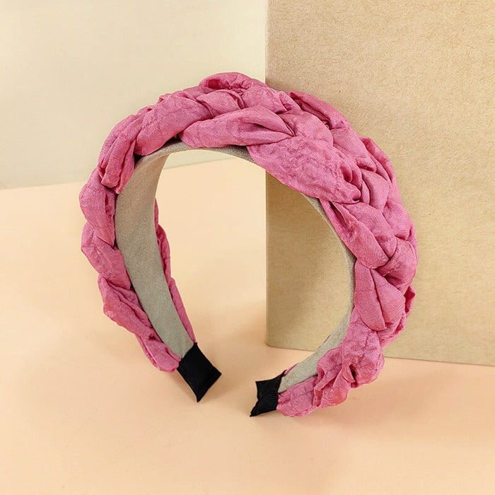 Wholesale yellow cloth hairband JDC-HD-O363 Headband 潮炫 Wholesale Jewelry JoyasDeChina Joyas De China