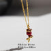 Wholesale Yellow Copper Gold Plated Necklace JDC-NE-BaoLi019 Necklaces 宝莉 1 Wholesale Jewelry JoyasDeChina Joyas De China