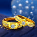 Wholesale yellow copper gold plated ring JDC-RS-FanQL012 Rings 方绮丽 Wholesale Jewelry JoyasDeChina Joyas De China