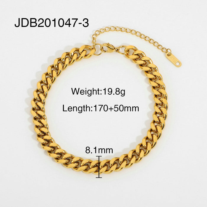 Wholesale yellow gold plated bracelet set JDC-BT-JD101 Bracelet 杰鼎 Wholesale Jewelry JoyasDeChina Joyas De China