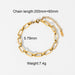 Wholesale yellow gold plated bracelet set JDC-BT-JD101 Bracelet 杰鼎 Wholesale Jewelry JoyasDeChina Joyas De China