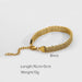 Wholesale yellow gold plated bracelet set JDC-BT-JD101 Bracelet 杰鼎 Wholesale Jewelry JoyasDeChina Joyas De China