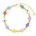 Wholesale yellow gold-plated devil's eye bracelet JDC-BT-AS113 Bracelet 翱昇 Mixed color Wholesale Jewelry JoyasDeChina Joyas De China