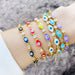 Wholesale yellow gold-plated devil's eye bracelet JDC-BT-AS114 Bracelet 翱昇 Wholesale Jewelry JoyasDeChina Joyas De China