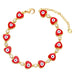 Wholesale yellow gold-plated devil's eye bracelet JDC-BT-AS115 Bracelet 翱昇 Wholesale Jewelry JoyasDeChina Joyas De China