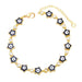 Wholesale yellow gold-plated devil's eye bracelet JDC-BT-AS117 Bracelet 翱昇 Wholesale Jewelry JoyasDeChina Joyas De China