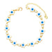 Wholesale yellow gold-plated devil's eye bracelet JDC-BT-AS117 Bracelet 翱昇 Wholesale Jewelry JoyasDeChina Joyas De China