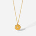 Wholesale yellow gold-plated necklace JDC-NE-JD353 Necklaces 杰鼎 Wholesale Jewelry JoyasDeChina Joyas De China