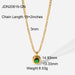 Wholesale Yellow Gold Plated Necklace JDC-NE-JD356 Necklaces JoyasDeChina JDN20819-PK Wholesale Jewelry JoyasDeChina Joyas De China