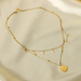 Wholesale yellow gold-plated necklace JDC-NE-JD362 Necklaces JoyasDeChina Wholesale Jewelry JoyasDeChina Joyas De China