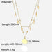 Wholesale yellow gold-plated necklace JDC-NE-JD362 Necklaces JoyasDeChina Wholesale Jewelry JoyasDeChina Joyas De China