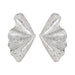 Wholesale yellow metal leaf earrings JDC-ES-JL925 Earrings 氿乐 silver Wholesale Jewelry JoyasDeChina Joyas De China