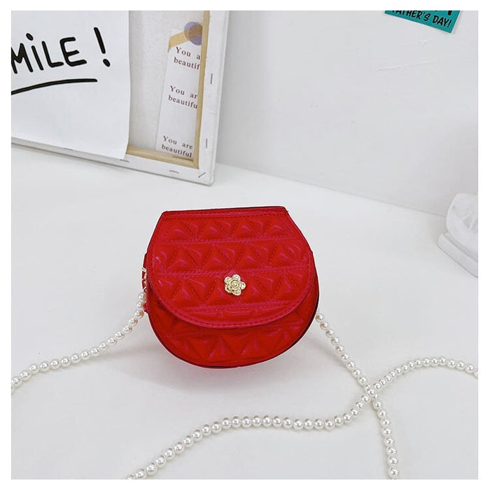 Wholesale Yellow PU Leather Kids Bag JDC-CB-GSKR018 Shoulder Bags 梁家营坤然 Red Wholesale Jewelry JoyasDeChina Joyas De China